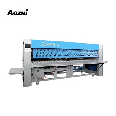 AOZHI Industrial Laundry Machines Automatic Ironing and Folding Machine Electric Fuel Competitive Prices