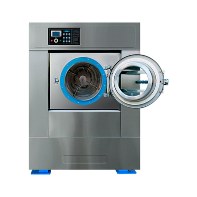 2025 Hot Sale Durable Fully Automatic 20kg Washer Extractor PLC Controller Real-time Monitoring High Efficiency Washing Machine