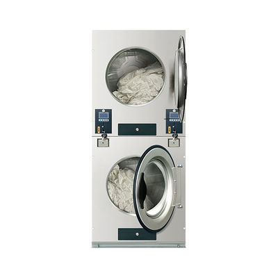 Automatic Double Layer Industrial Clothes Dryer Coin-operated Gas Heating-Drying Equipment