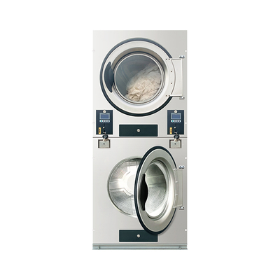 Automatic Double Layer Industrial Clothes Dryer Coin-operated Gas Heating-Drying Equipment