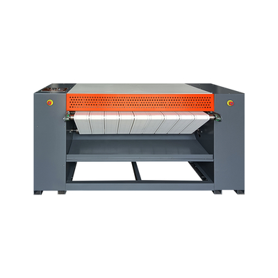 Industrial Flatwork Ironer with Safety Design - Fast Ironing for Hotels & Laundries