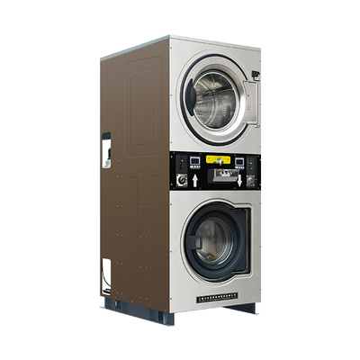 Smart Commercial Laundry Machine Stainless Steel Drum Fast Drying & Washing Accepts Coin/Card/App Payment