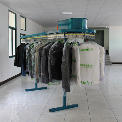 Hot Sale SS-252 Revolving Hanger Clothing Conveyor Line for Hotel,Dry Cleaners Shop,Laundry and Factory Use